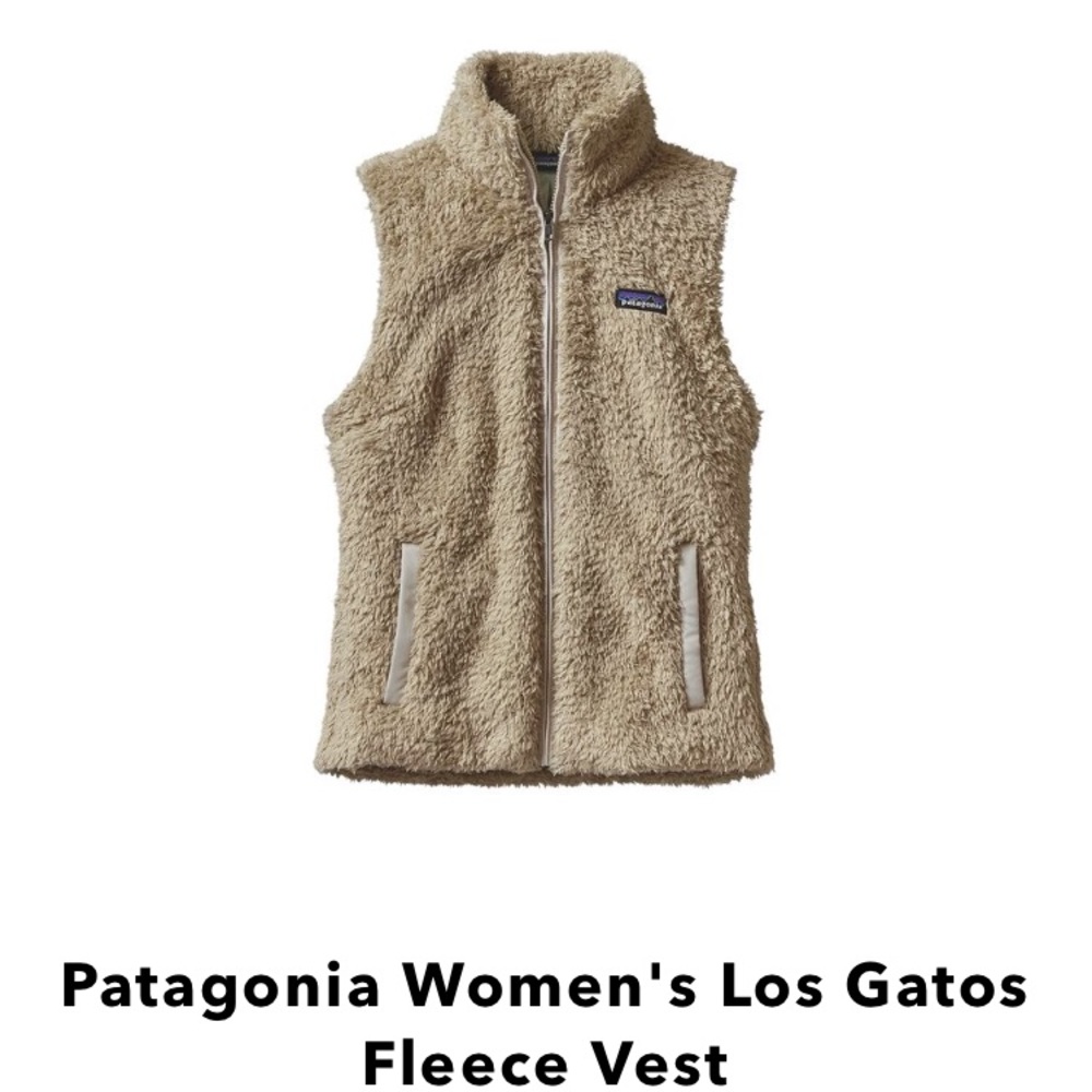 Patagonia Tan Fur Vest